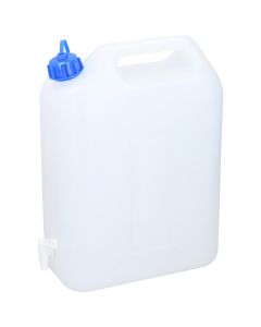 Vattendunk med kran och skruvlock – 10 liter.