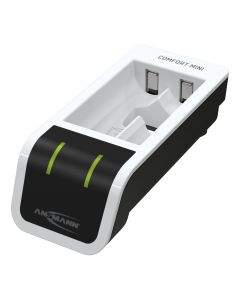 Ansmann Comfort Mini Snabbladdare med USB-ingång för AA/AAA