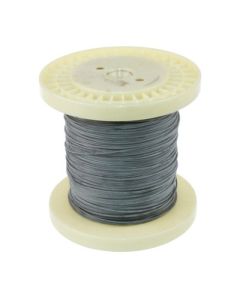 Koppartråd 1,50 mm² svart med flexibel silikon - 100 m per rulle