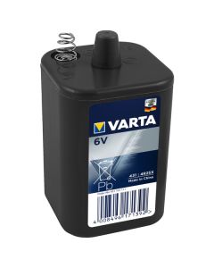 Varta Longlife Plus 4R25 Torrbatteri med Fjäder, 6 V, 7500 mAh