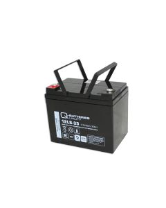 Q-Batteries 12LS-33 / 12V - 35Ah 10-års AGM batteri