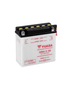 GS Yuasa 12N5.5-3B(DC) 12V Conventional Startbatteri till motorcykel