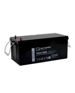 Q-Batteries 12LC-200 / 12V - 214Ah deep cycle AGM batteri (Forbrugsbatteri)