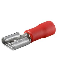 Hona TAB terminal - plug-in storlek: 2.8 x 0.8 mm, 10A, röd (100 st.)