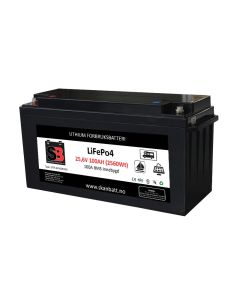 SKANBATT HEAT Litiumbatteri 24V 100AH - 100BMS - BLUETOOTH OCH VÄRME