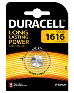 Duracell DL1616/CR1616 Knappcellsbatteri (1 st.).