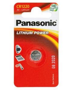 Panasonic CR1220EL/1B Batteri 1 st.