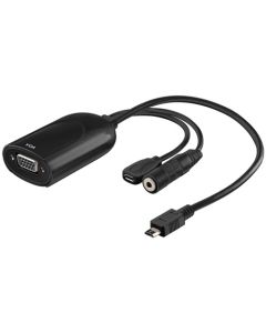 MHL™-adaptermicro USB (MHL™) > VGA