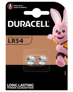 Duracell LR54 - Alkaliska batterier (2 st.)