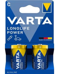 Varta LONGLIFE POWER C/LR14 BATTERIER (2 st.)