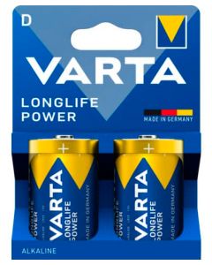 Varta Longlife Power D/LR20 Batterier (2 st.)
