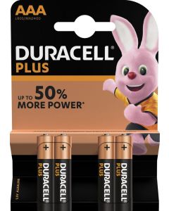 Duracell AAA/MN2400/LR03 PLUS POWER (4 st.)