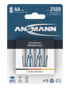 Ansmann Max-e AA/R06 2500 mAh (4 st.) Uppladdningsbara batterier
