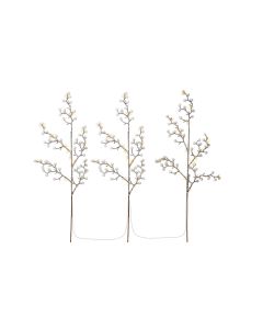 Goobay LED ljus trä 70 cm med 25 lampor 3 st