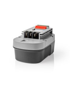 Nedis Elverktygsbatteri, 14,4 V, 33 Ah, för Black & Decker