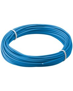 Isolerad kopparsladd blå 10 m