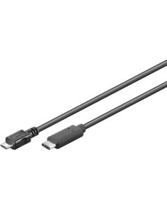 USB 2,0 HighSpeed-kabel, 1 m,