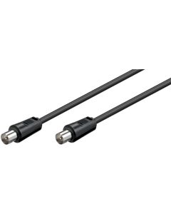 Antennkabel, svart, 5 m