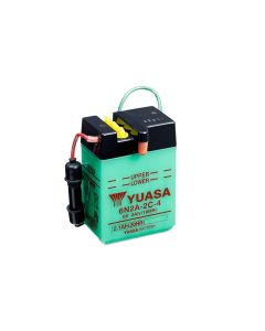 Yuasa 6N2A-2C-4 (DC) 6V Batteri til Motorcykel