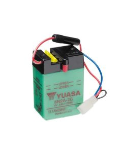 GS Yuasa 6N2A-2C(DC) 6V Conventional Startbatteri till motorcykel