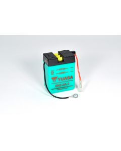 GS Yuasa 6N2-2A-3(DC) 6V Conventional Startbatteri til motorcykel