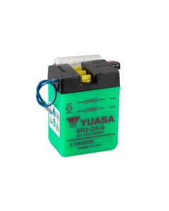 GS Yuasa 6N2-2A-8(DC) 6V Conventional Startbatteri till motorcykel