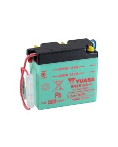 GS Yuasa 6N4B-2A-4(DC) 6V Conventional Startbatteri till motorcykel