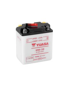 GS Yuasa 6N6-3B(DC) 6V Conventional Startbatteri till motorcykel