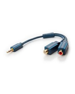 Clicktronic Casual MP3 Y-adapter- 0,1 m