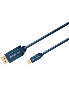 Clicktronic Casual Mini-DisplayPort-kabel - 3 m