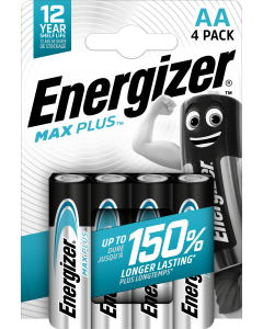 Energizer Max Plus AA/E91 (4 st. Blister)