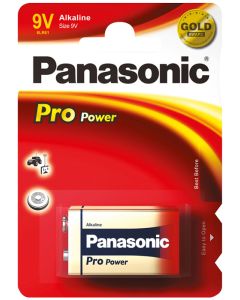 Panasonic Pro Power E-Block/6LR61/6LF22-batteri