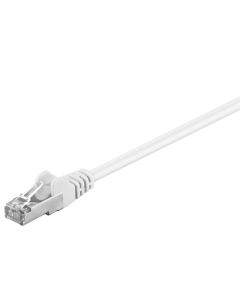 CAT 5e patchkabel, F/UTP, vit, 50 m