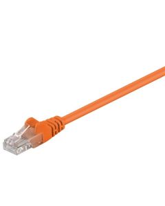 CAT 5e patchkabel, U/UTP, orange, 5 m