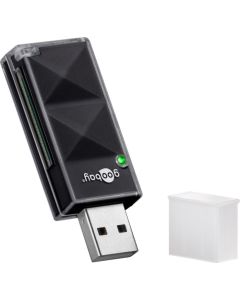 Kortläsare USB 2,0, svart