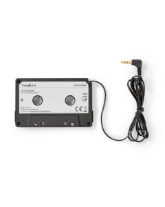 Nedis Kassettadapter 35 mm, Hankontakt, Svart