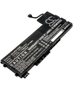 Batteri til HP ZBook 15 G3 Laptop - 11,4V (kompatibelt)