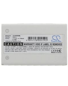 Batteri til AIPTEK kamera MPVR Digital Media - 750mAh