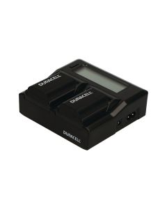 Duracell batteriladdare för Canon LP-E6N med 2 laddningskanaler (UK Version)