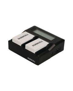 Duracell Batteriladdare för Canon LP-E8 med 2 Laddningskanaler.