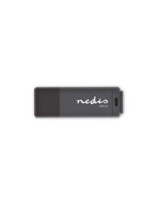 Nedis USB 3.0-flashminne, 64 GB, Läser 80 Mbps/Skriver 10 Mbps, Svart