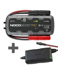 Noco Genius GB150 Boost HD - Starthjälp för 12V + XGC4 (220 V-laddare)