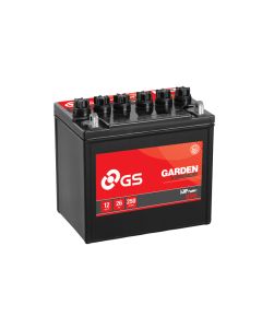 GS Yuasa GS-896 12V 26Ah 200A Batteri för bl.a. Trädgårdstraktor + pol på vänster