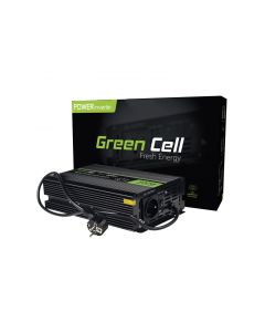 Green Cell Inverter för bil 12V med UPS 300W Ren sinus