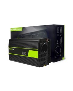 Green Cell Inverter för bil 24V til 230V 1000W/2000W Modifierad sinus