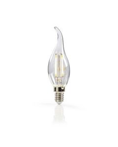 Nedis LED-Retrolampa, E14 Flamformad Lampa, 3 W, 250 lm