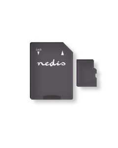 Nedis microSDHC Minneskort, 64 GB, Class 10