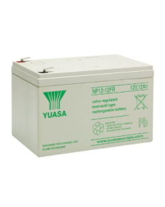 NP12-12FR Yuasa Blybatteri (flamskyddad box)