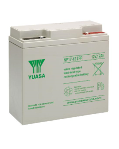 NP17-12IFR Yuasa Blybatteri (flamskyddad box)