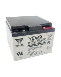 REC26-12I Yuasa Cyklisk Blybatteri